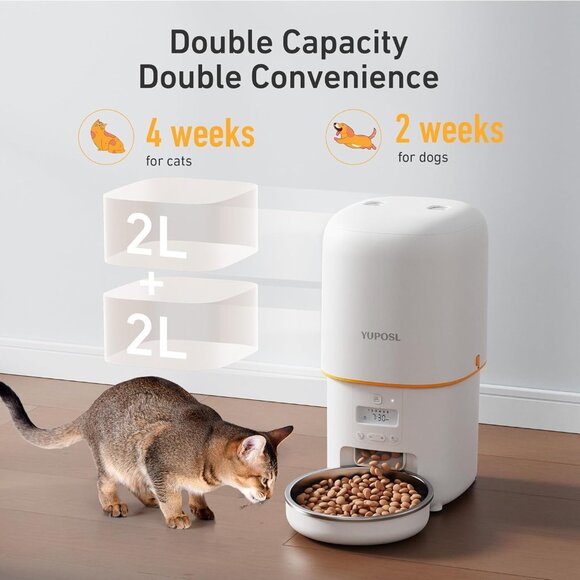 Yuposl Automatic Pet Feeder - Picture 6 of 7